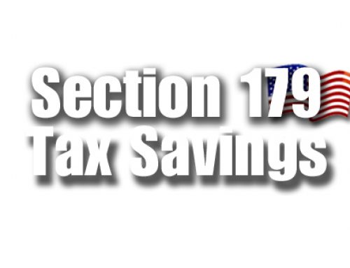 Take Advantage of Section 179 Tax Savings!
