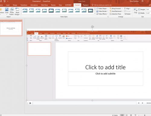 How To Use Microsoft PowerPoint to Make Great Screen Capture Videos