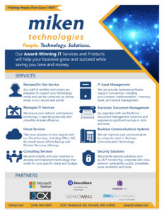 Miken Technologies Linecard for 2021