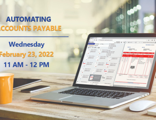 Upcoming Webinar: Automating Accounts Payable